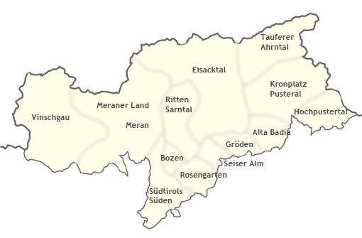 Suedtirol-Karte